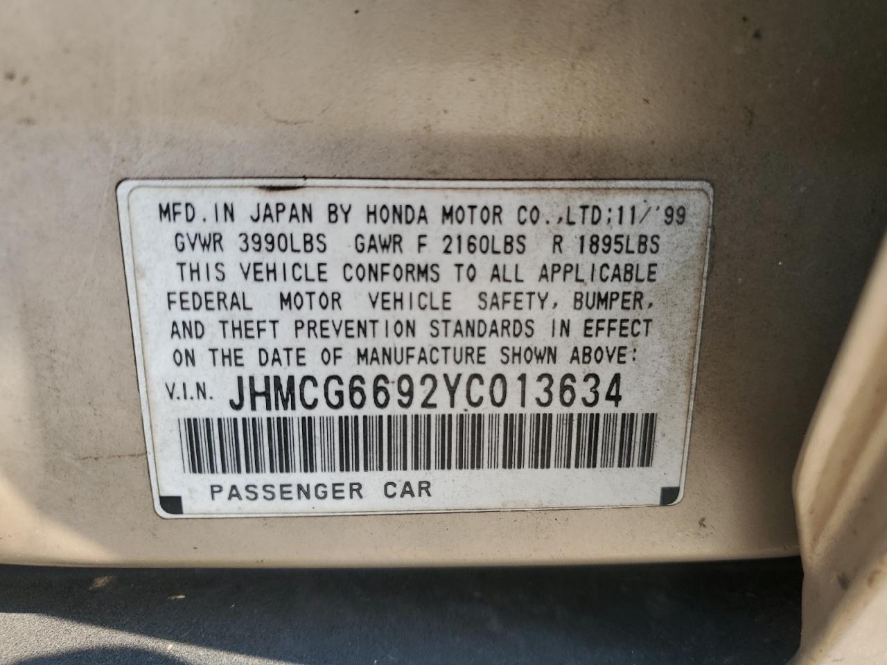 2000 Honda Accord - Image 14