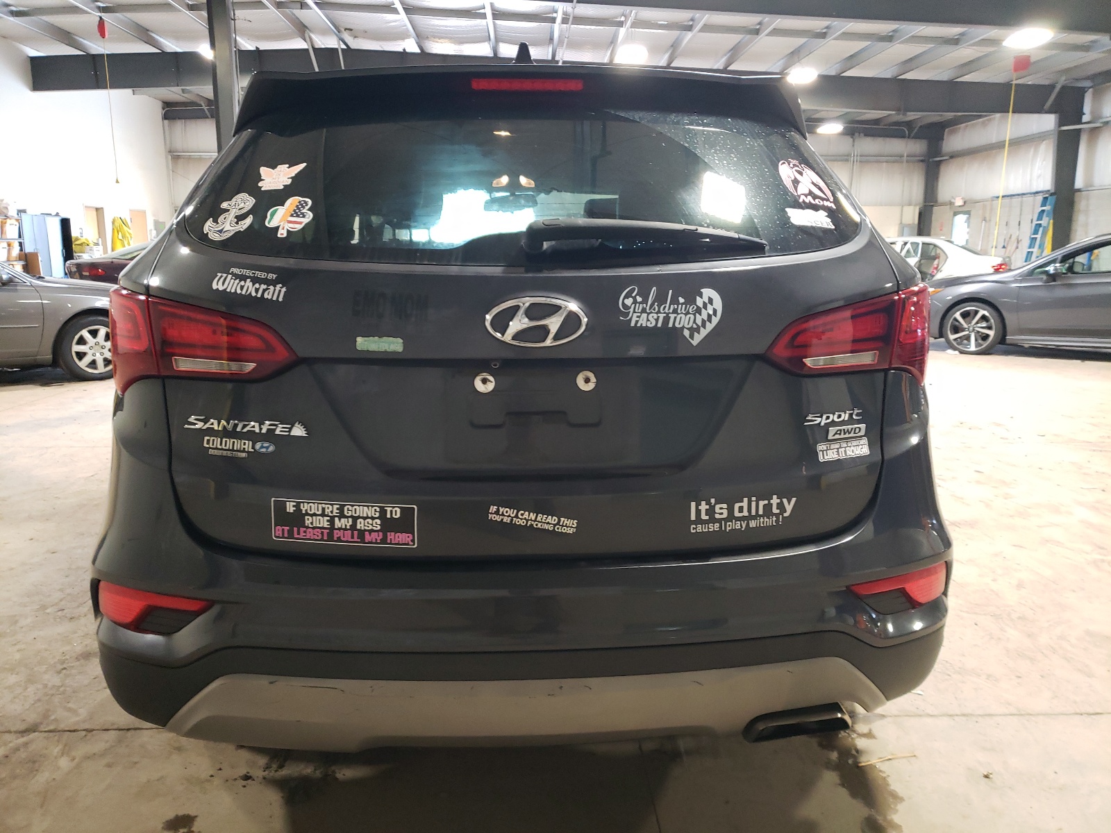 5XYZUDLB6HG461676 2017 Hyundai Santa Fe Sport