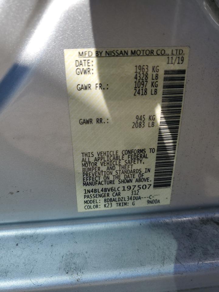 1N4BL4BV6LC197507 Nissan Altima S 14