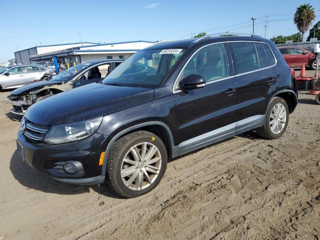  VOLKSWAGEN TIGUAN 2014 Чорний