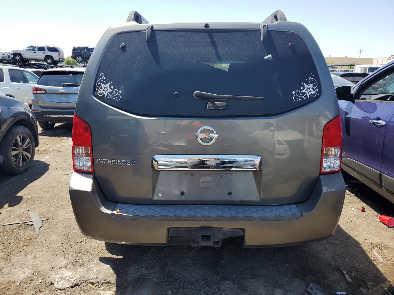 2007 Nissan Pathfinder Le VIN: 5N1AR18U67C604373 Lot: 65490604