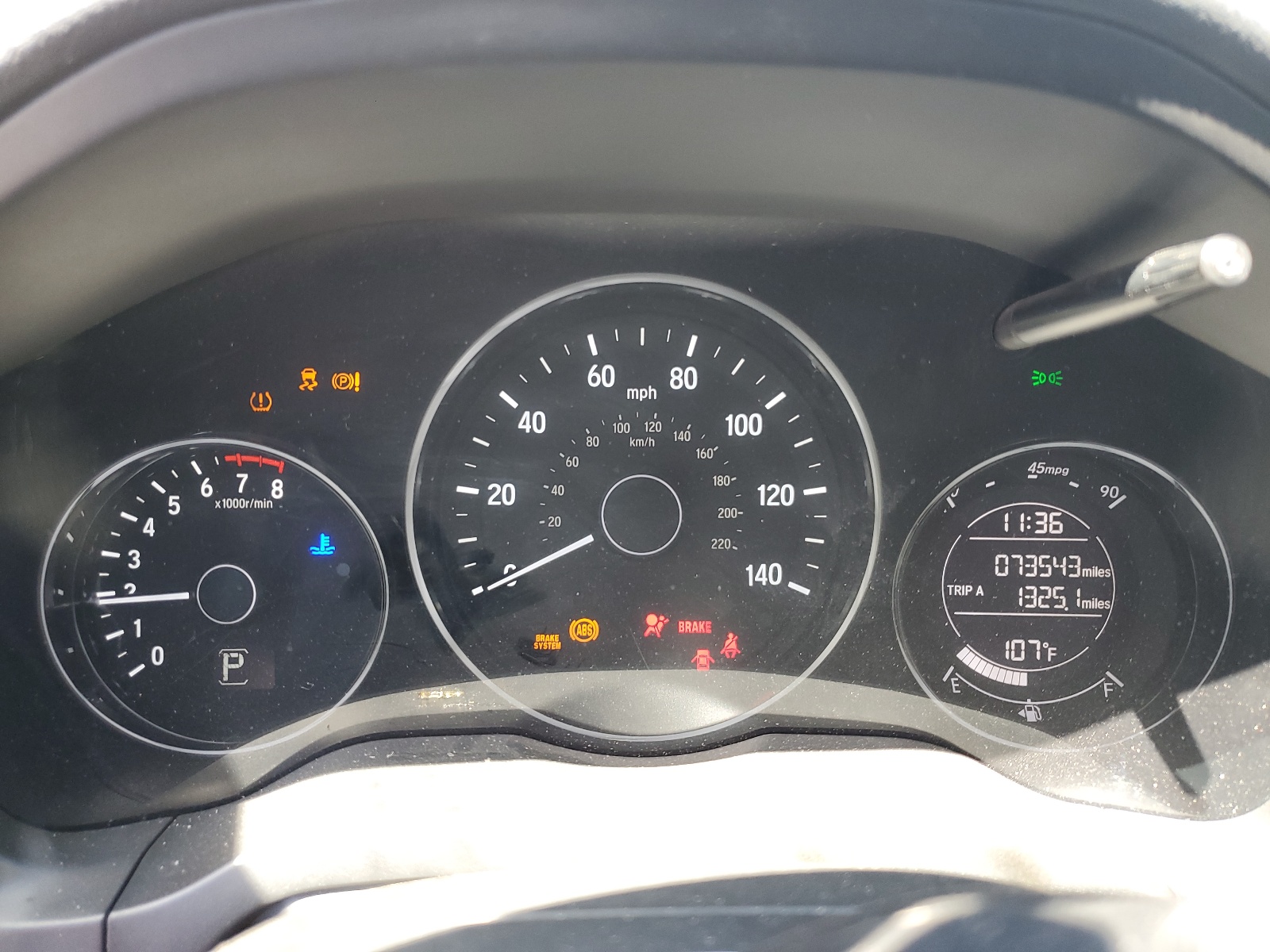 3CZRU5H55HG706519 2017 Honda Hr-V Ex