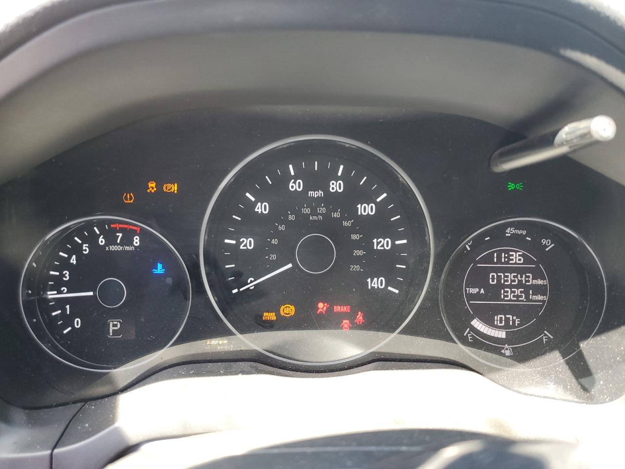 2017 Honda Hr-V Ex VIN: 3CZRU5H55HG706519 Lot: 68359274