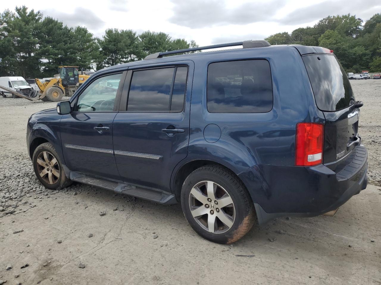 2012 Honda Pilot Touring blue suv gas 5FNYF4H92CB011180 photo #3