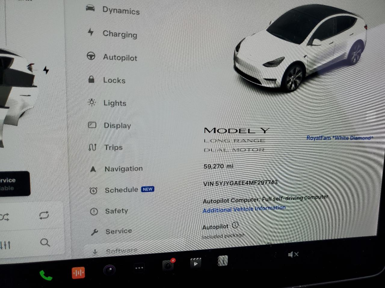 5YJYGAEE4MF297743 2021 Tesla Model Y