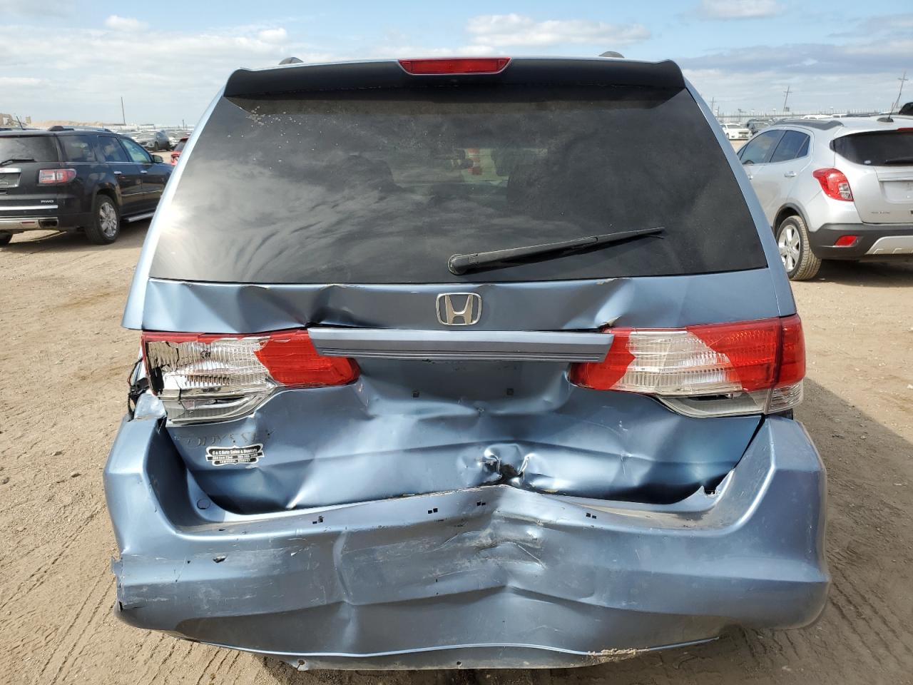 2009 Honda Odyssey Ex VIN: 5FNRL38459B038572 Lot: 65970964