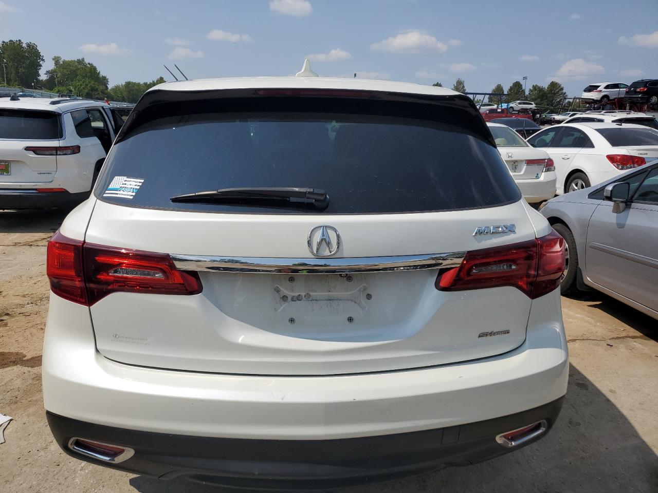 5FRYD4H44GB001748 2016 Acura Mdx Technology