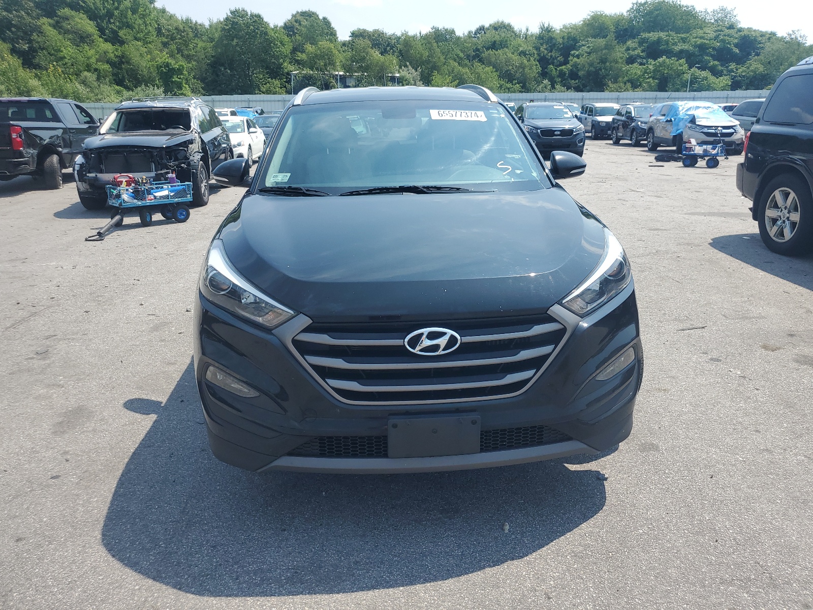 2016 Hyundai Tucson Limited vin: KM8J3CA23GU125585