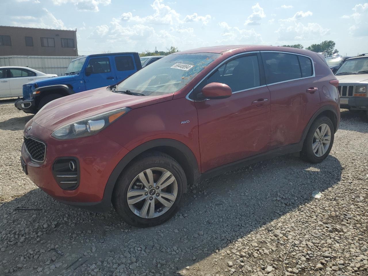 2019 Kia Sportage Lx VIN: KNDPMCACXK7560860 Lot: 69448894