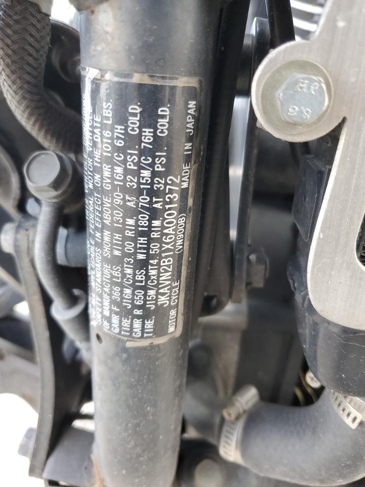 2006 Kawasaki Vn900 B VIN: JKAVN2B1X6A001372 Lot: 67512644