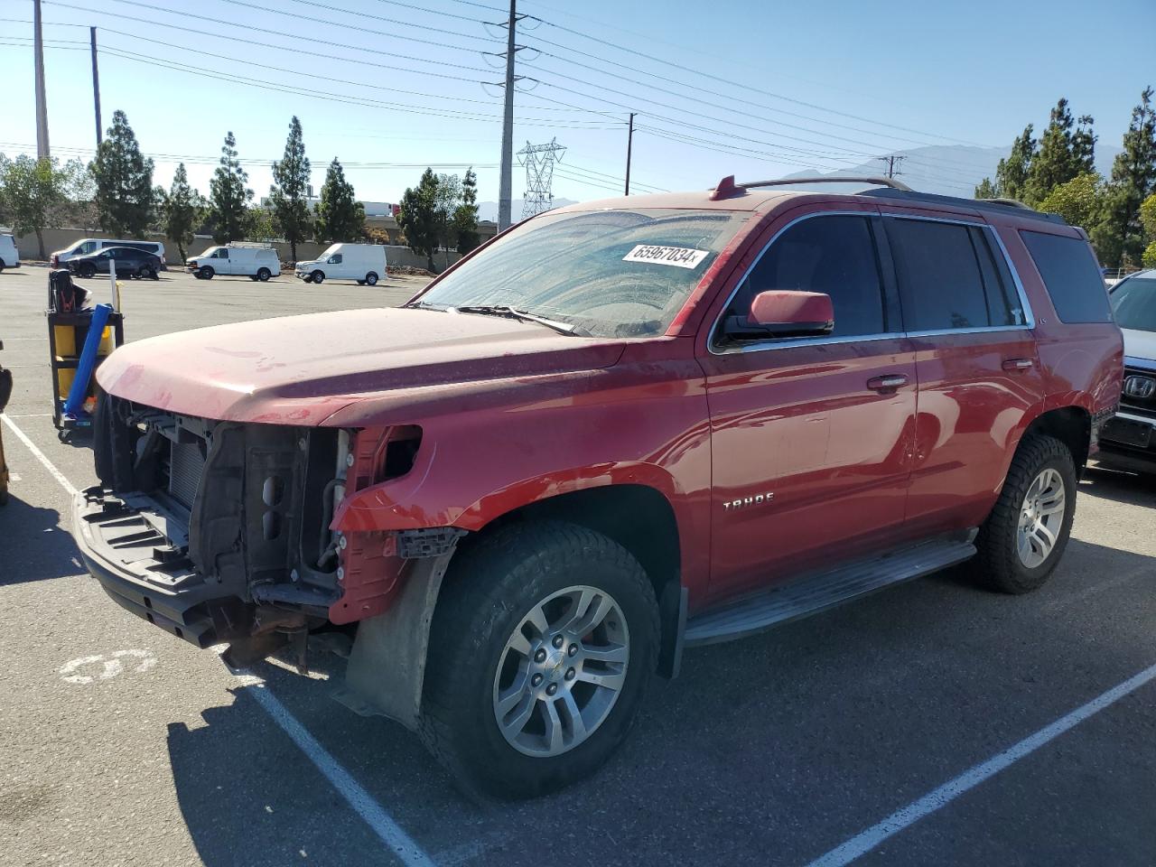 1GNSKAKCXFR606661 2015 CHEVROLET TAHOE - Image 1