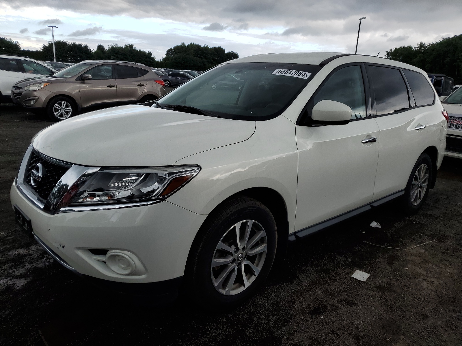 2014 Nissan Pathfinder S vin: 5N1AR2MM9EC698208