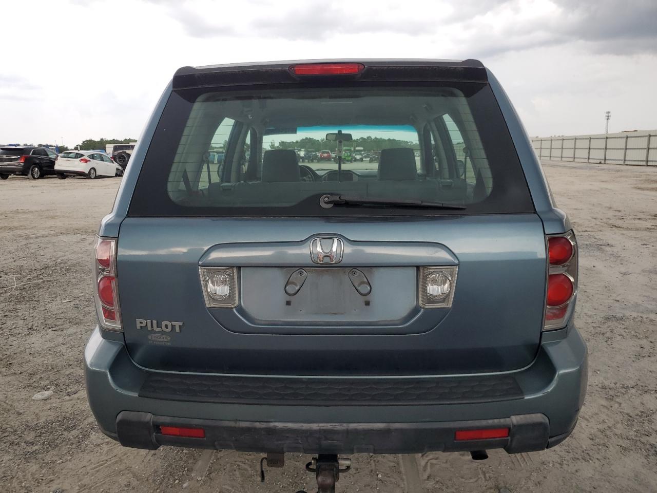 2006 Honda Pilot Lx VIN: 5FNYF28126B037782 Lot: 67214664