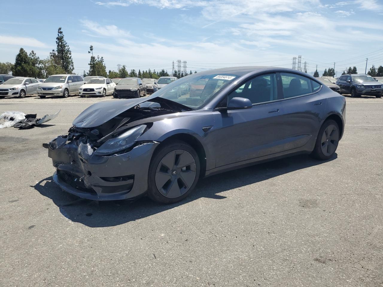 VIN 5YJ3E1EA3PF707997 2023 TESLA MODEL 3 no.1