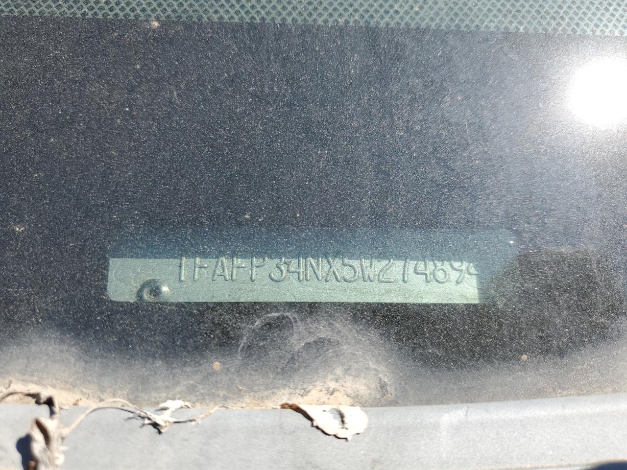 1FAFP34NX5W274894 2005 Ford Focus Zx4