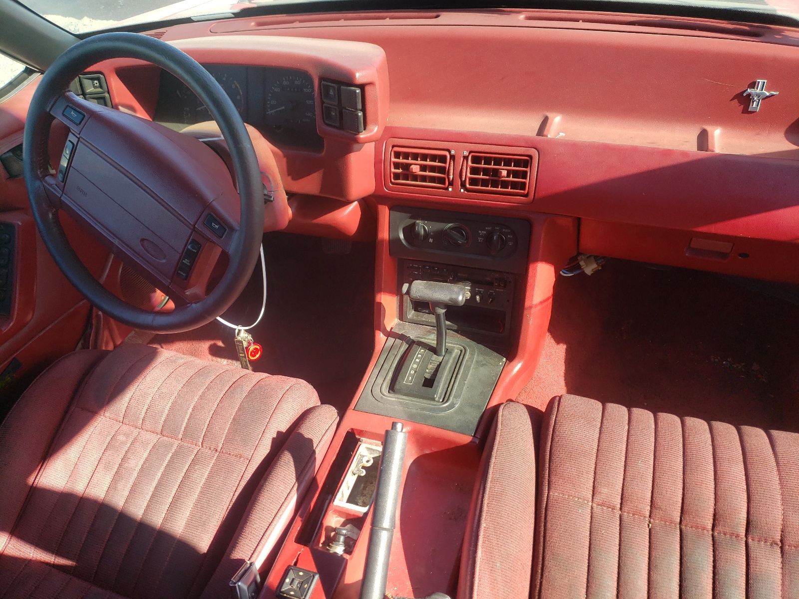 1FACP44E9NF122047 1992 Ford Mustang Lx