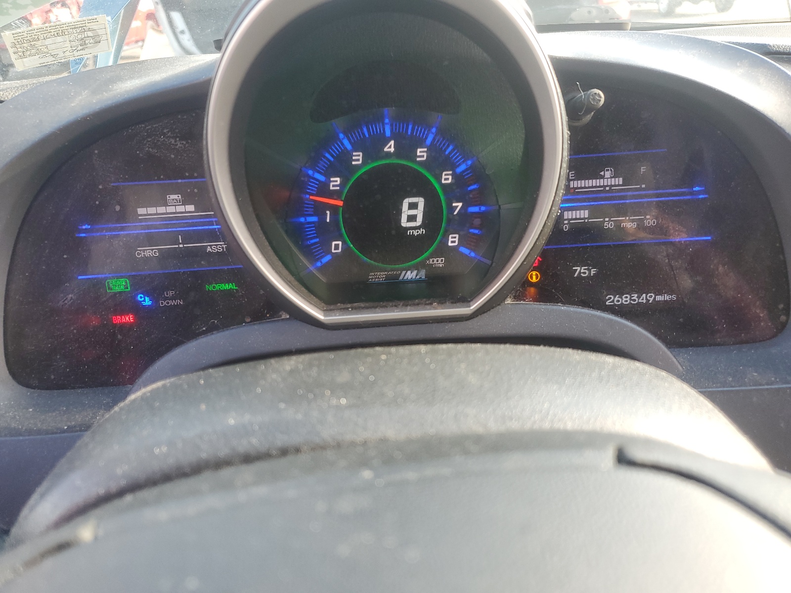 JHMZF1C44BS013592 2011 Honda Cr-Z