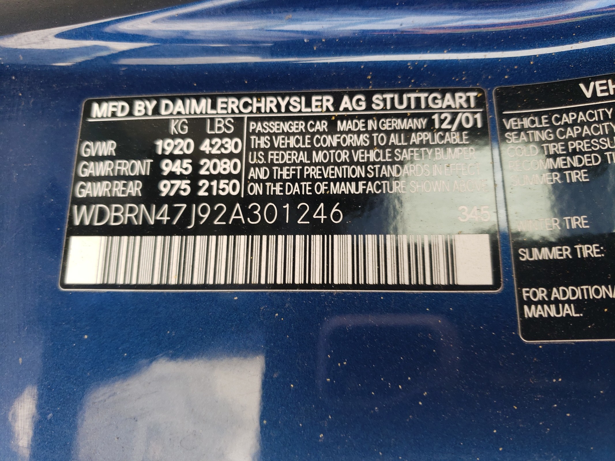 WDBRN47J92A301246 2002 Mercedes-Benz C 230K Sport Coupe