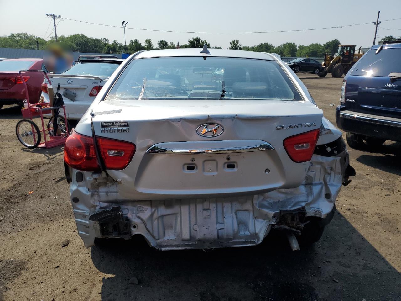 2010 Hyundai Elantra Blue VIN: KMHDU4AD3AU878283 Lot: 64244204