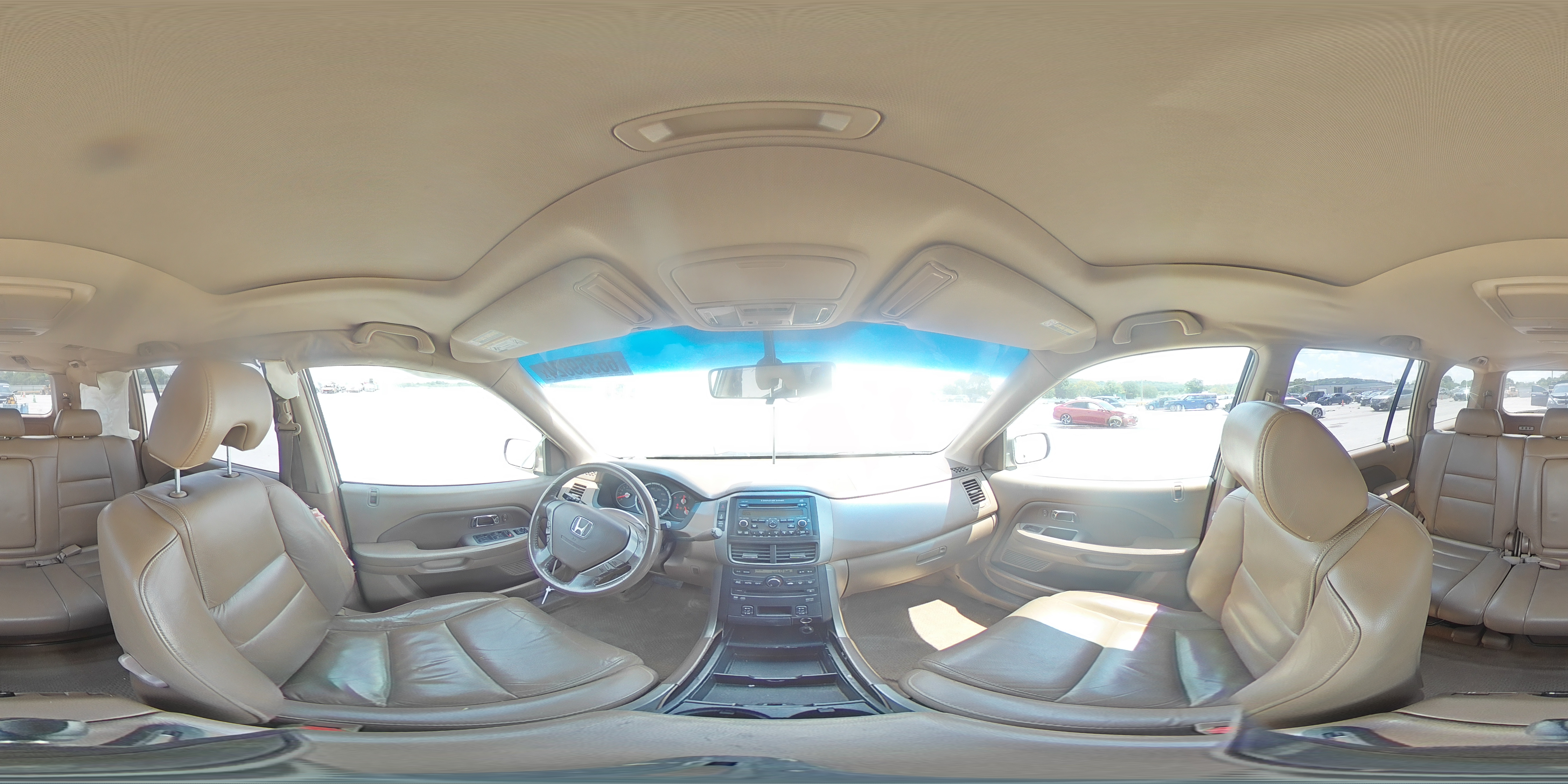 2006 Honda Pilot Ex VIN: 2HKYF18636H536047 Lot: 66359824