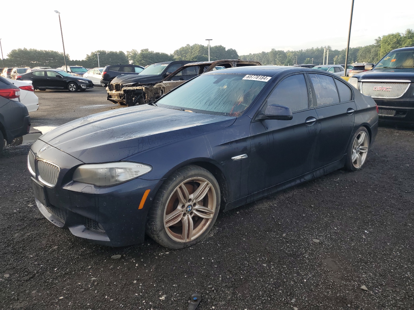 2013 BMW 550 Xi vin: WBAFU9C55DDY71448