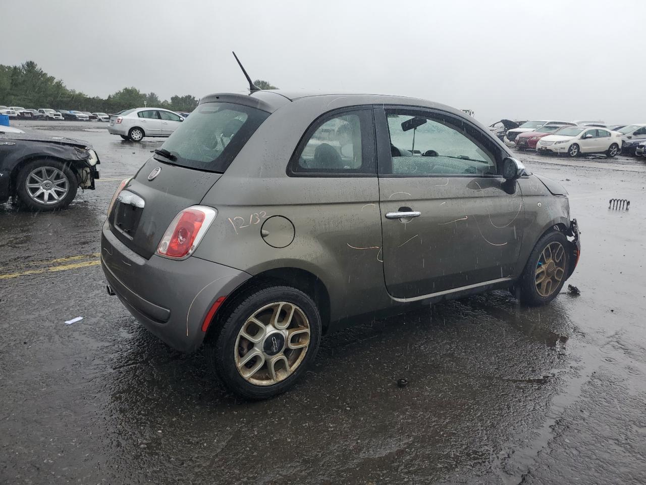 2012 Fiat 500 Pop VIN: 3C3CFFAR7CT277266 Lot: 64925174