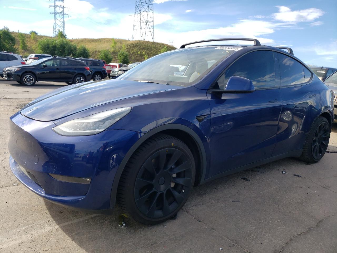 5YJYGDEE3MF141534 2021 TESLA MODEL Y - Image 1