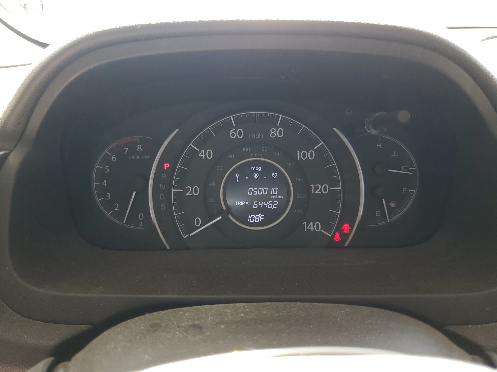 2HKRM4H71FH673301 2015 Honda Cr-V Exl