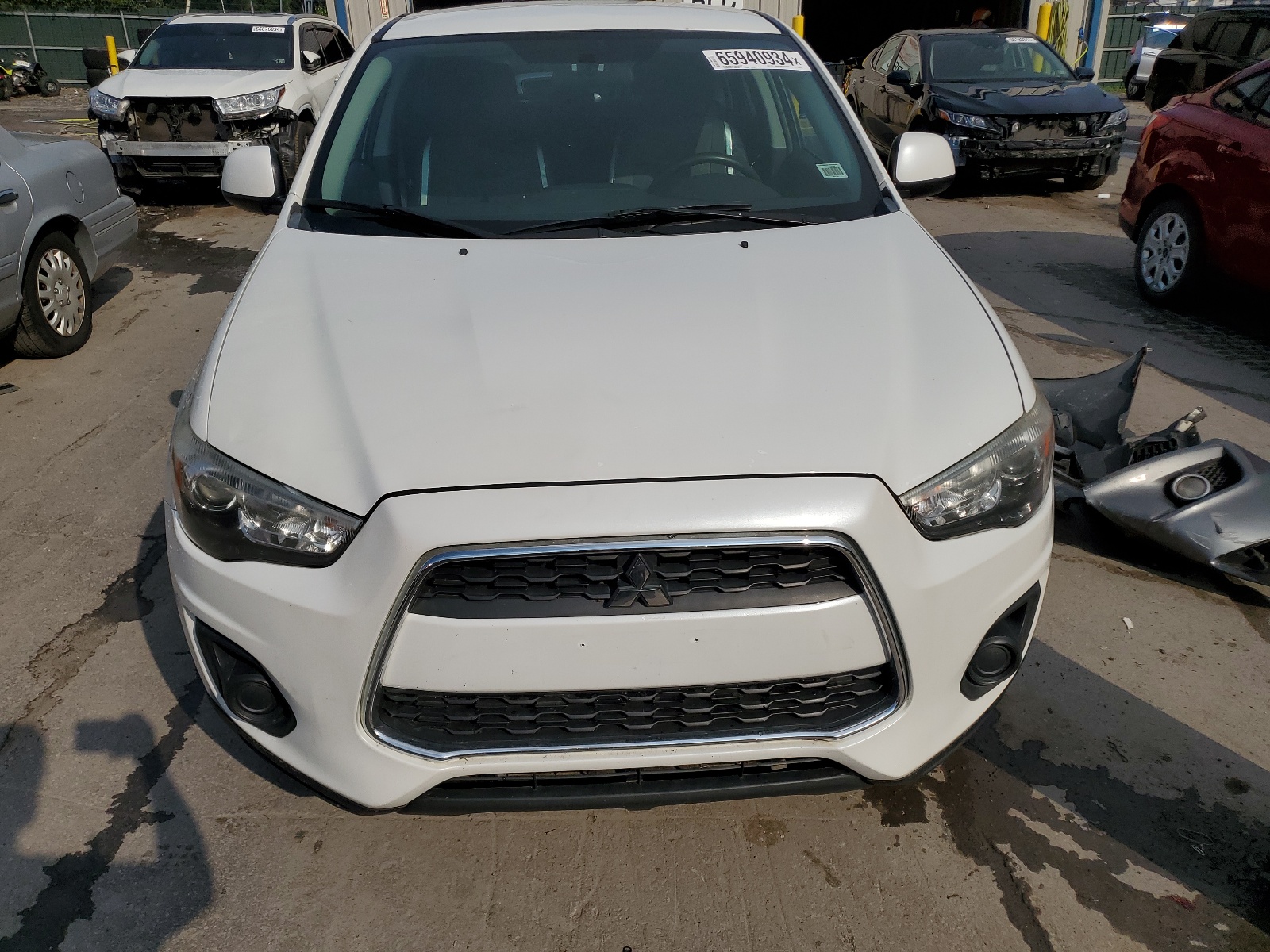 2014 Mitsubishi Outlander Sport Es vin: 4A4AR3AU7EE023212