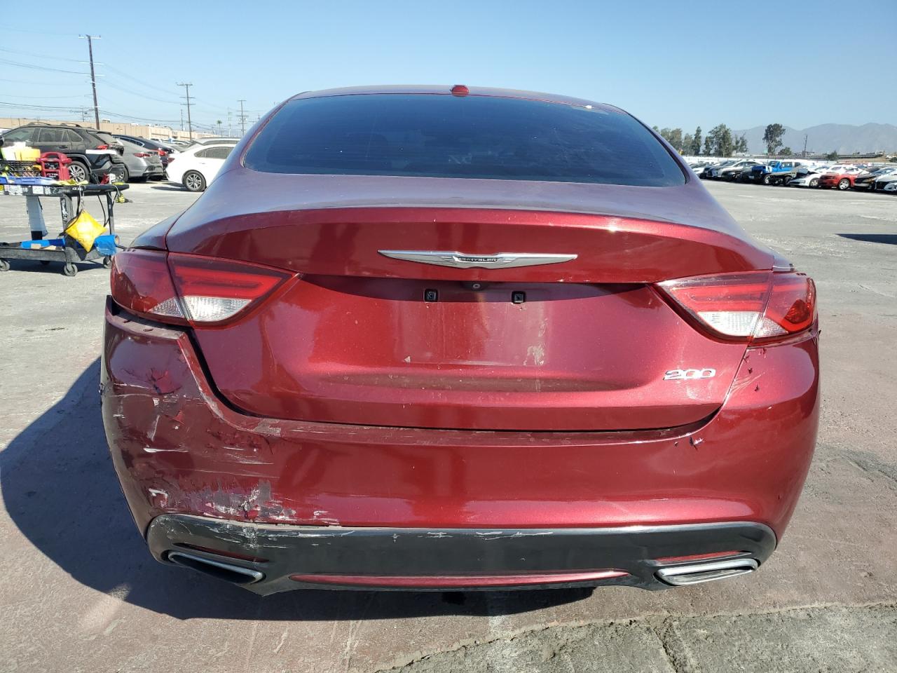 2015 Chrysler 200 C VIN: 1C3CCCCB0FN644049 Lot: 66992954