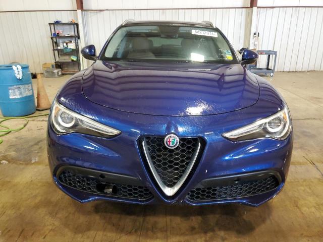  ALFA ROMEO STELVIO 2018 Blue