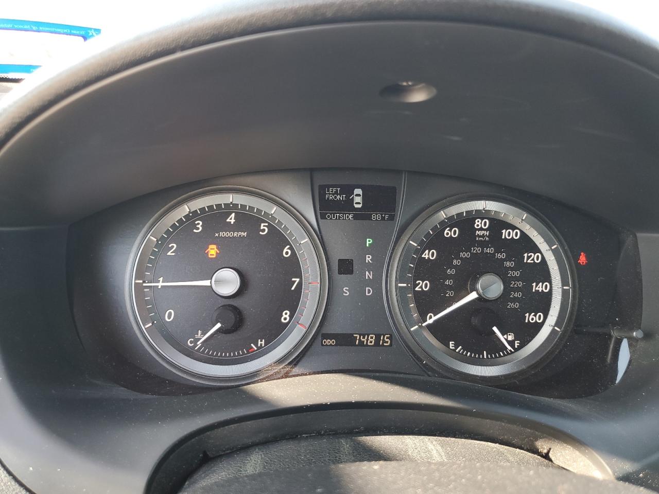 2009 Lexus Es 350 VIN: JTHBJ46G592305771 Lot: 67858244