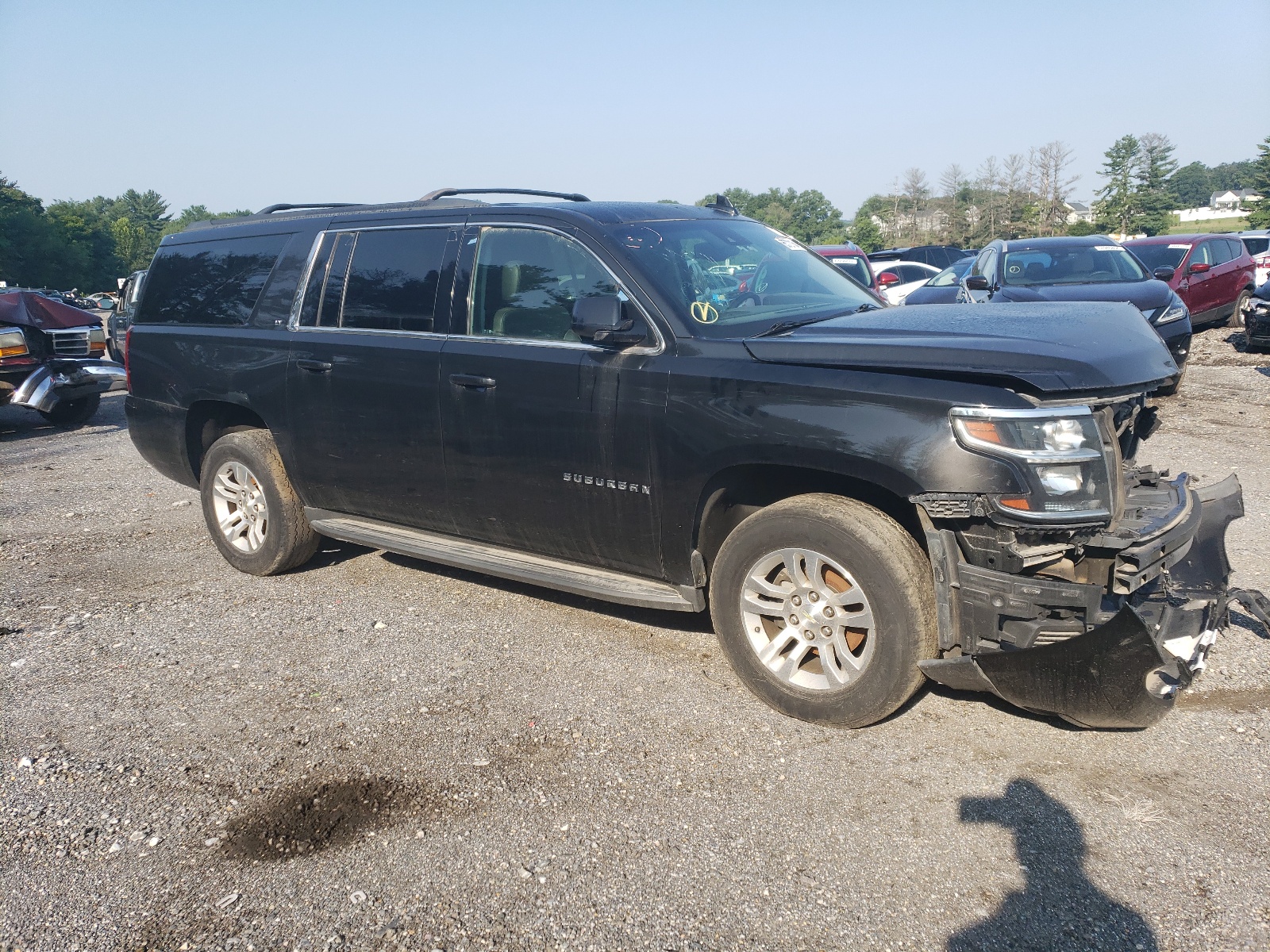 2016 Chevrolet Suburban K1500 Lt vin: 1GNSKHKC4GR225513