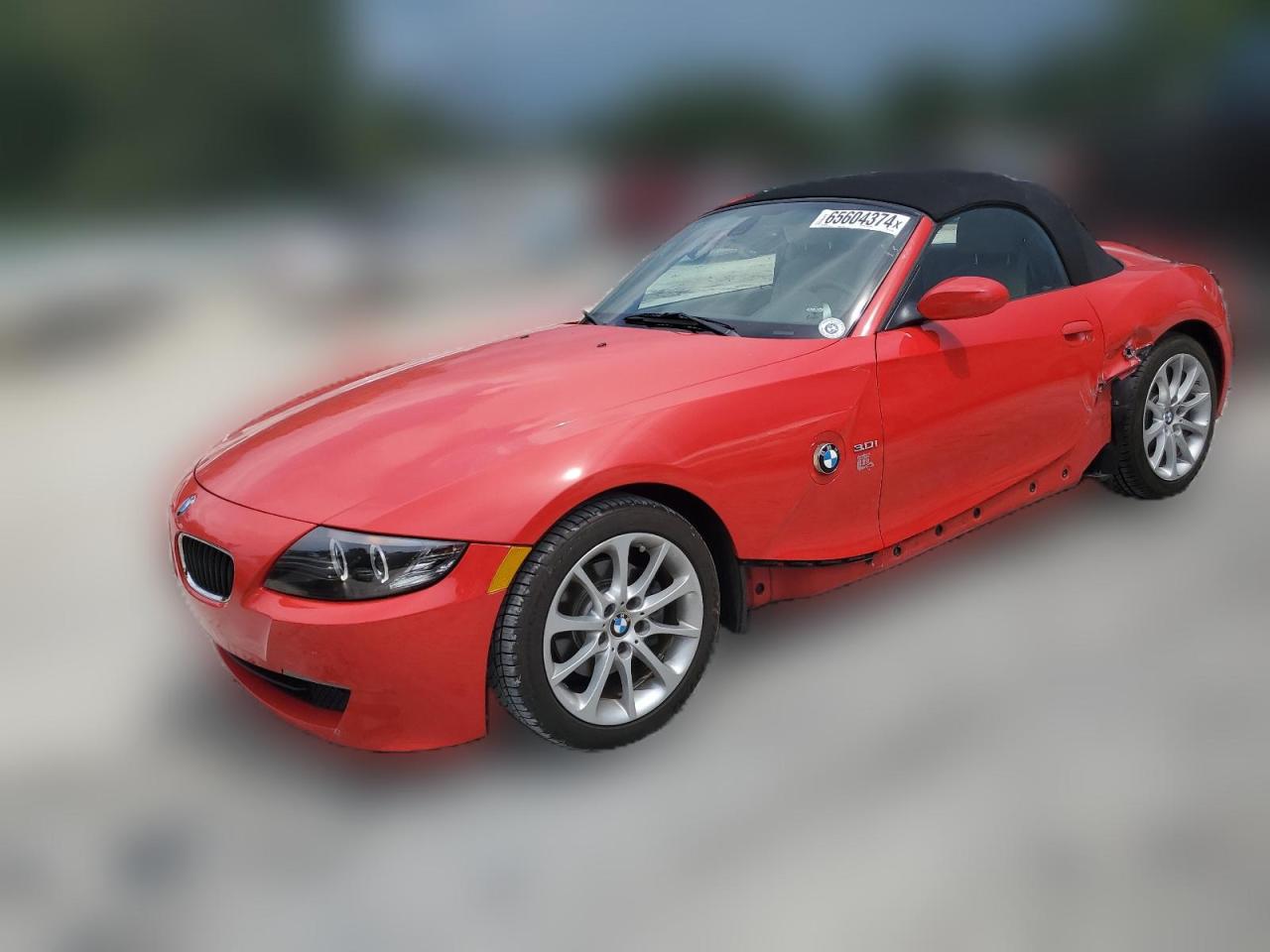 2008 BMW Z4 3.0 VIN: 4USBU33558LW74462 Lot: 65604374