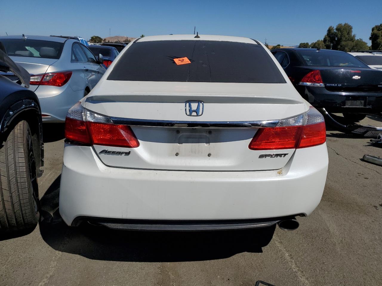 1HGCR2F58EA033509 2014 Honda Accord Sport