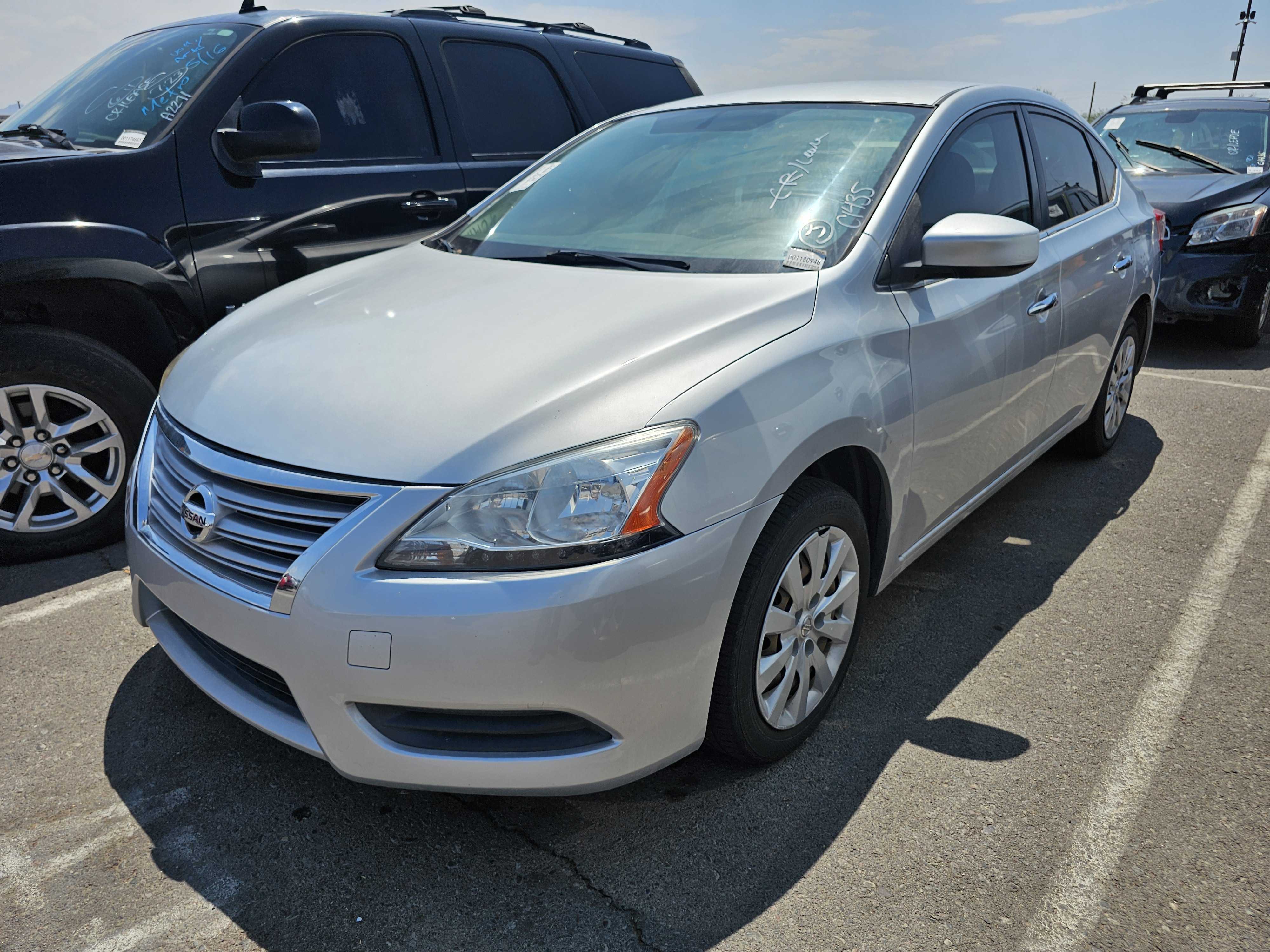 2014 Nissan Sentra S vin: 3N1AB7AP8EY341262