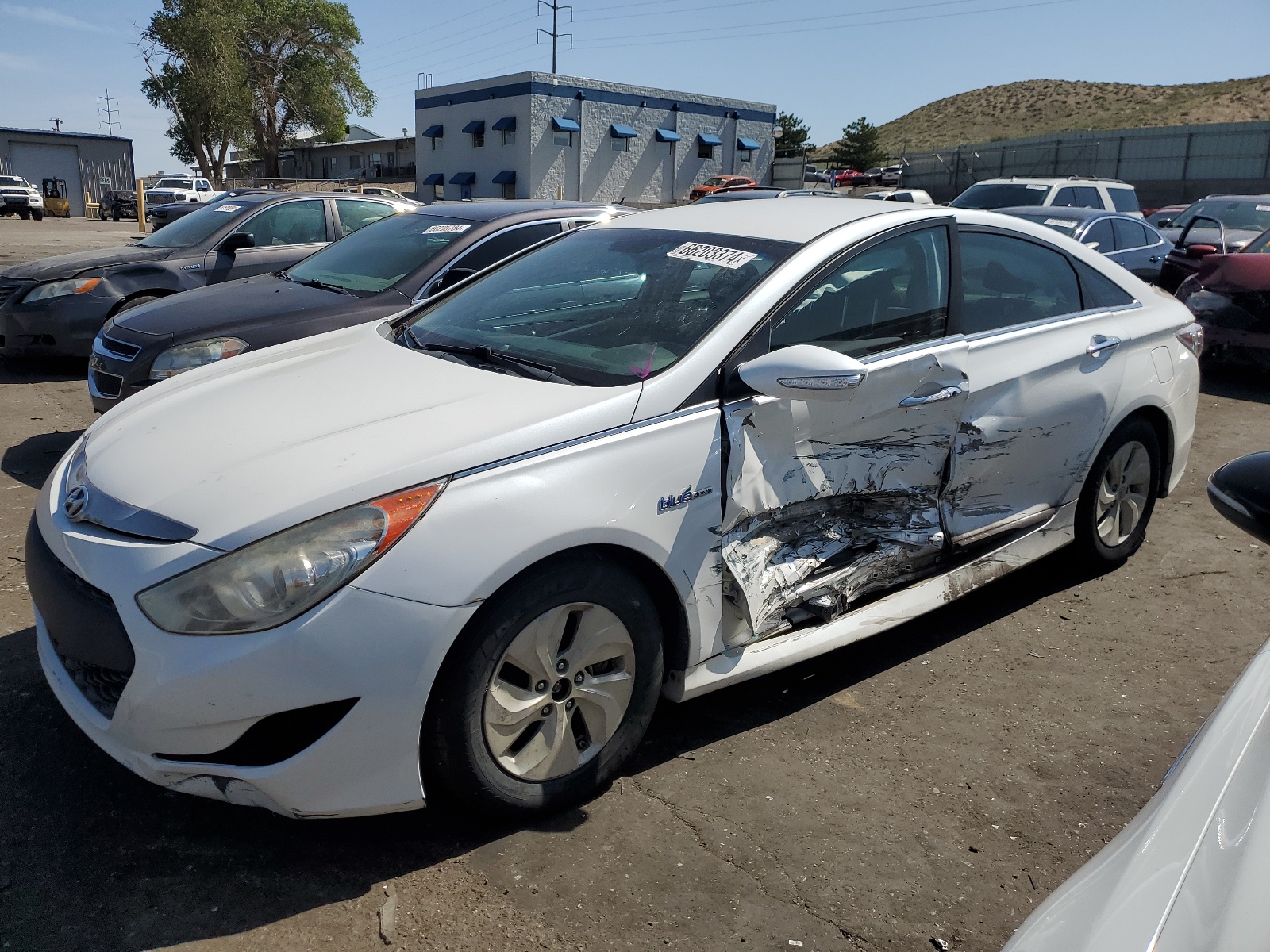 2014 Hyundai Sonata Hybrid vin: KMHEC4A48EA114377