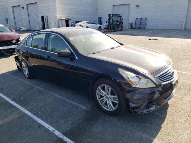 Sedans INFINITI G25 2012 Czarny