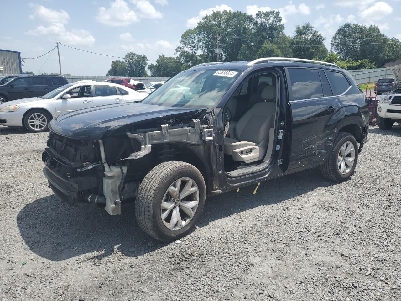 2019 Volkswagen Atlas Se VIN: 1V2DP2CA6KC573272 Lot: 65816364