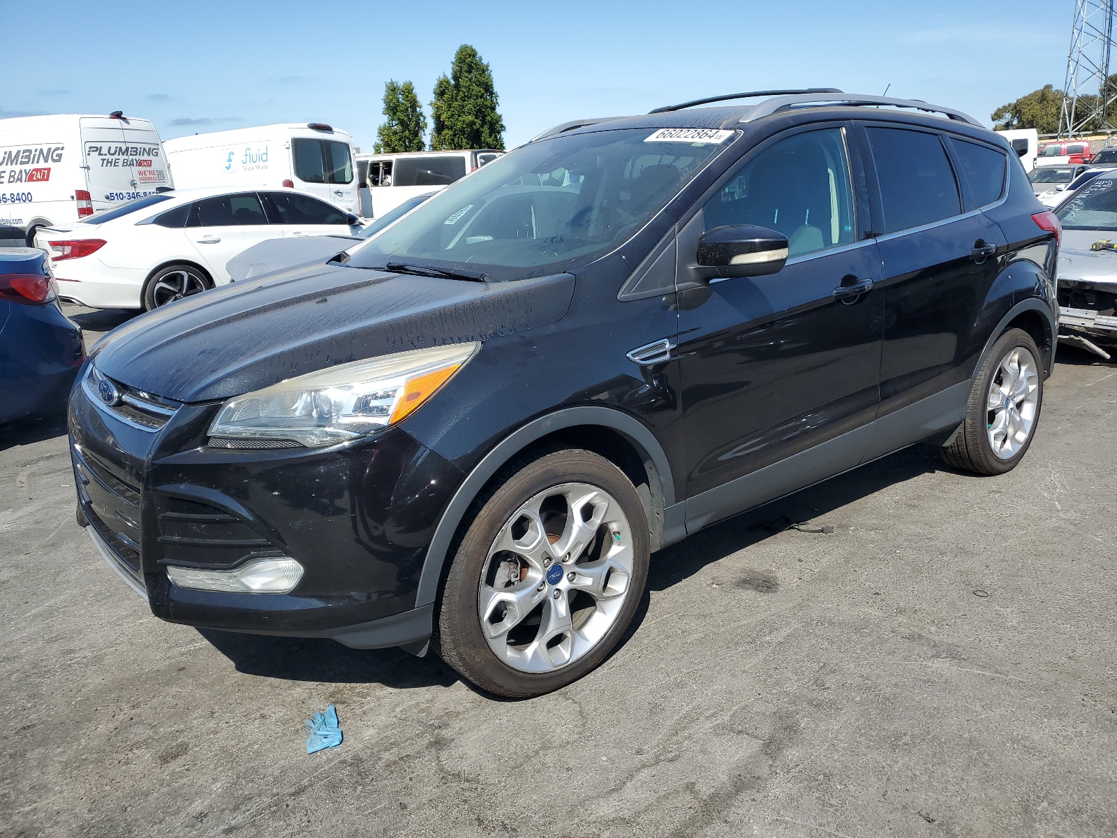 2013 Ford Escape Titanium vin: 1FMCU9J92DUA01535