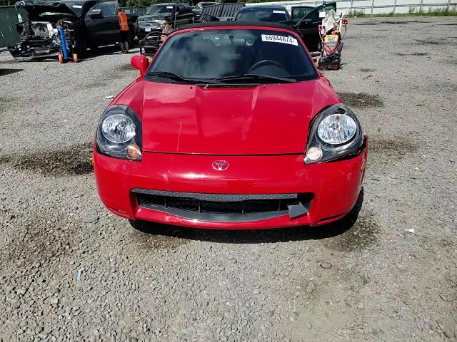 2000 Toyota Mr2 Spyder VIN: JTDFR3202Y0022656 Lot: 65944674