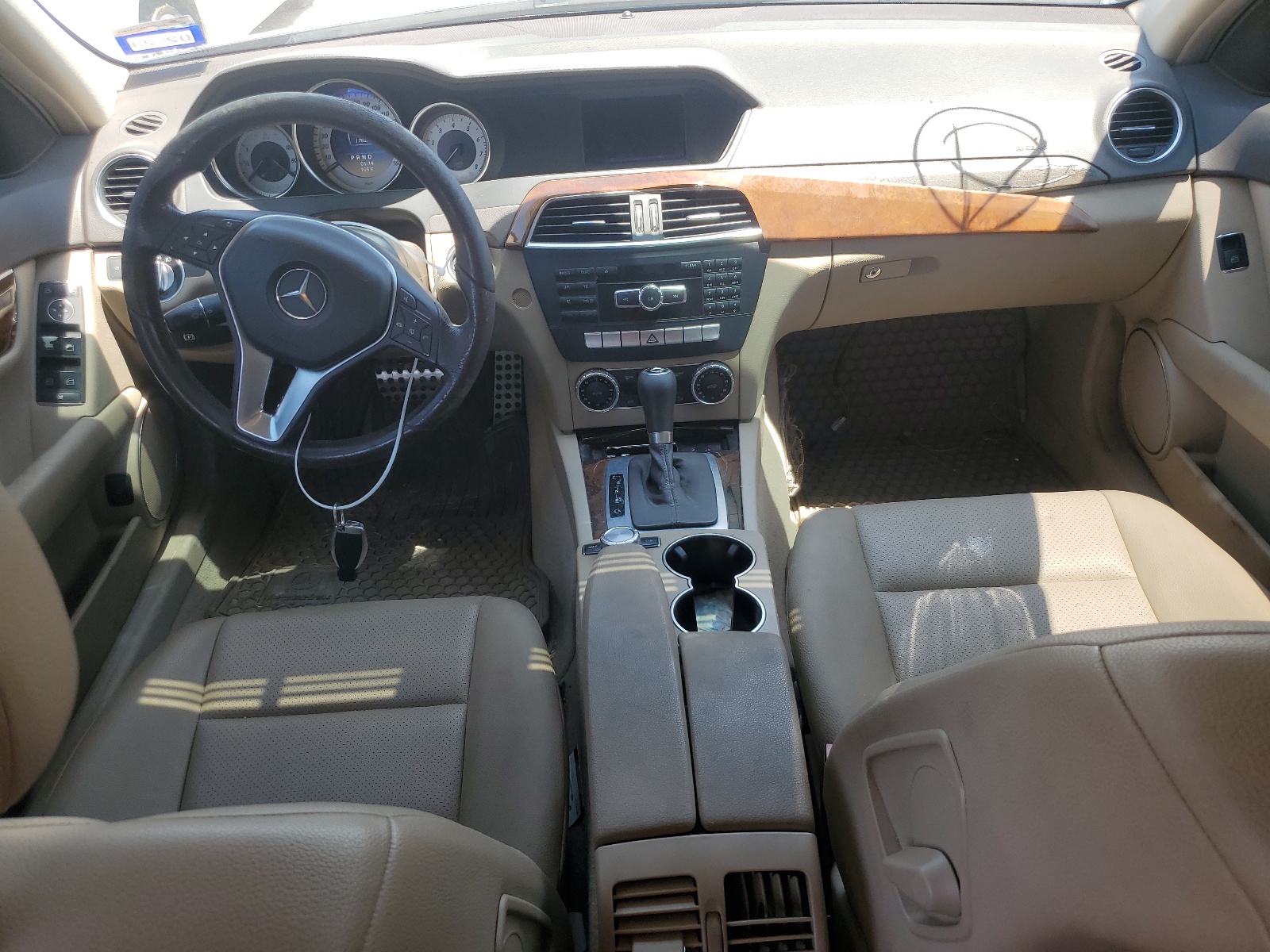 WDDGF4HB3CR216621 2012 Mercedes-Benz C 250