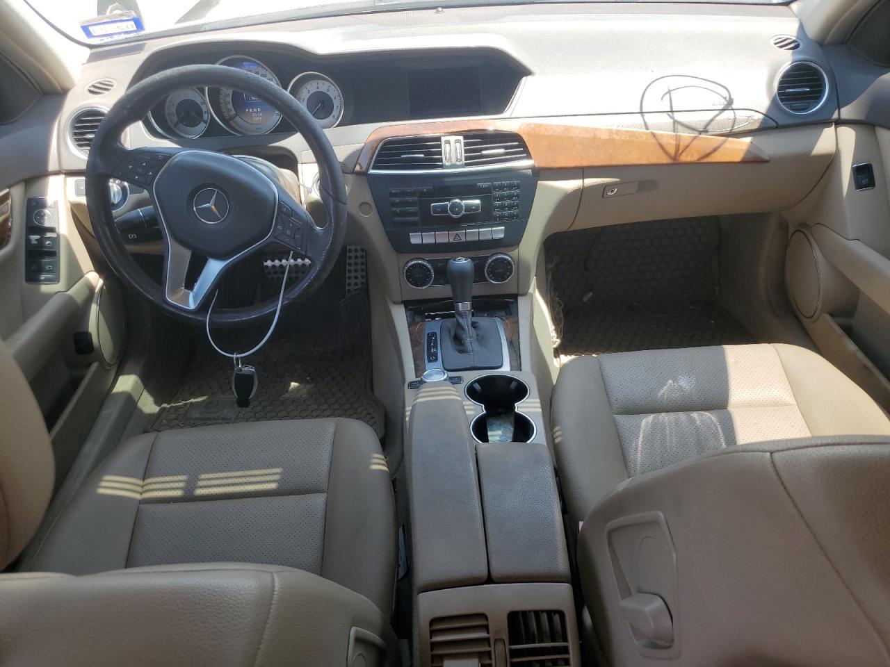 2012 Mercedes-Benz C 250 VIN: WDDGF4HB3CR216621 Lot: 66421094