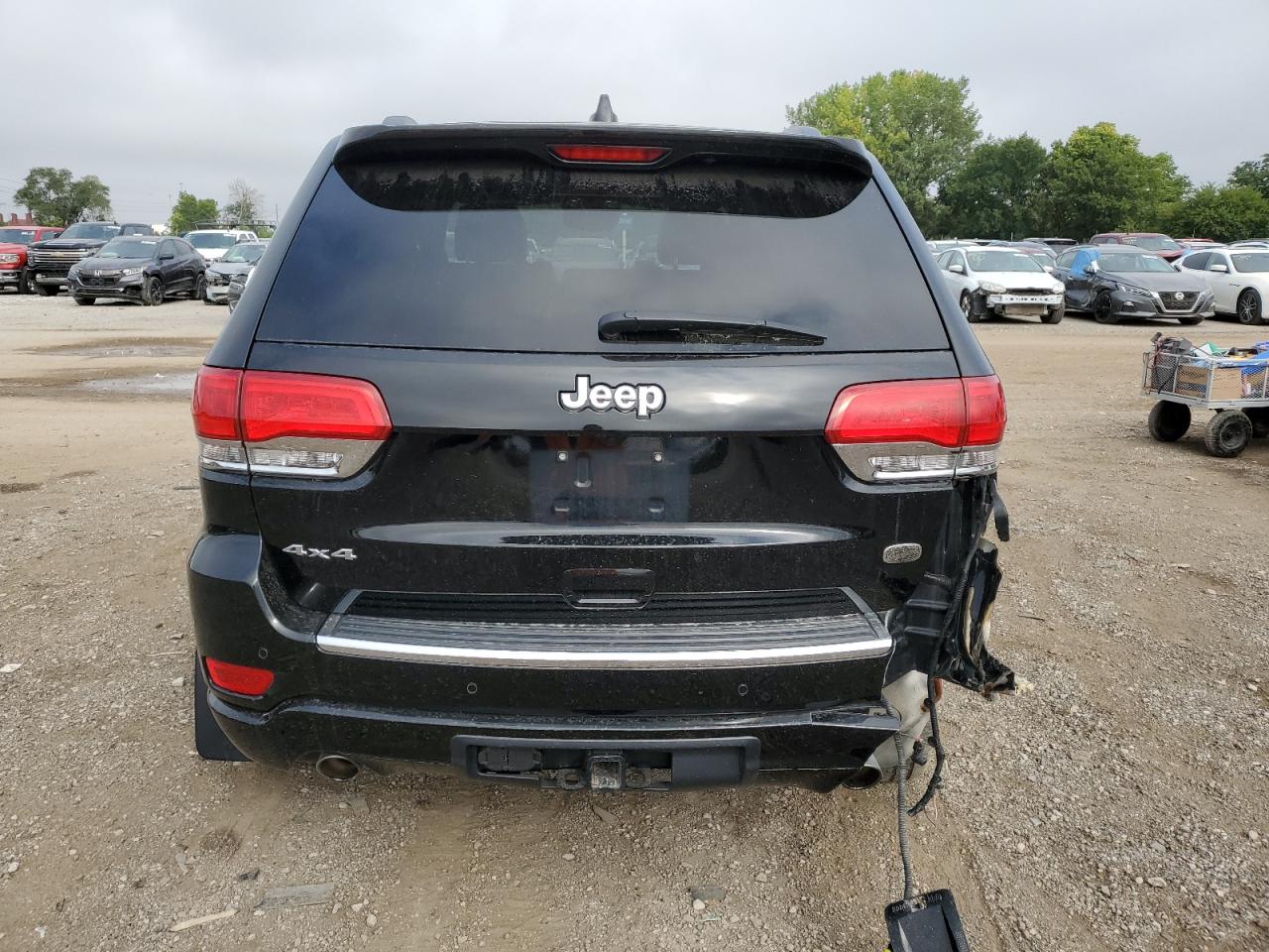 2018 Jeep Grand Cherokee Overland VIN: 1C4RJFCGXJC510968 Lot: 68362734