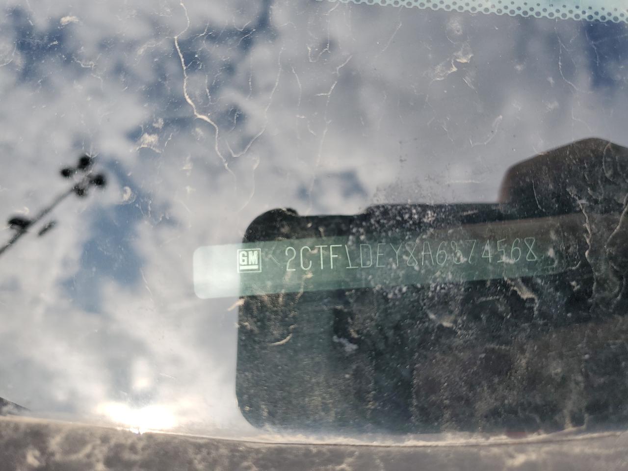 2010 GMC Terrain Sle VIN: 2CTFLDEY8A6374568 Lot: 65230274