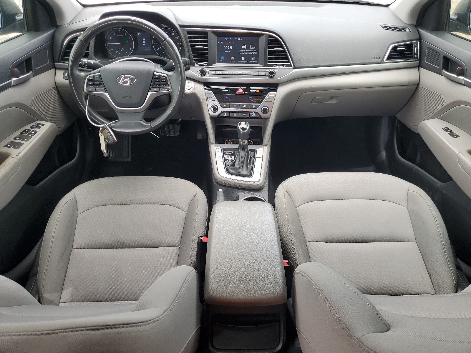 5NPD84LF1JH378186 2018 Hyundai Elantra Sel