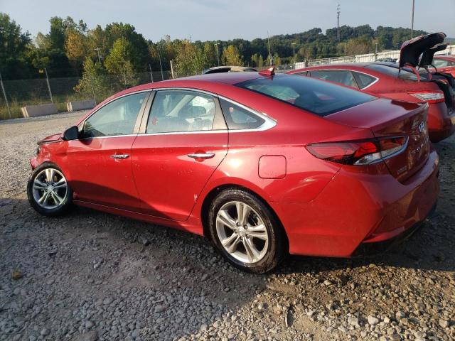  HYUNDAI SONATA 2018 Czerwony