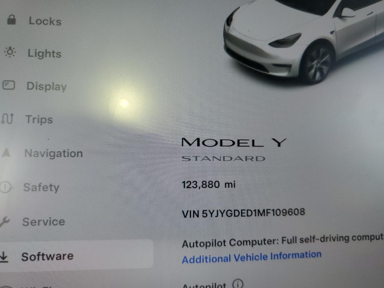 5YJYGDED1MF109608 2021 Tesla Model Y