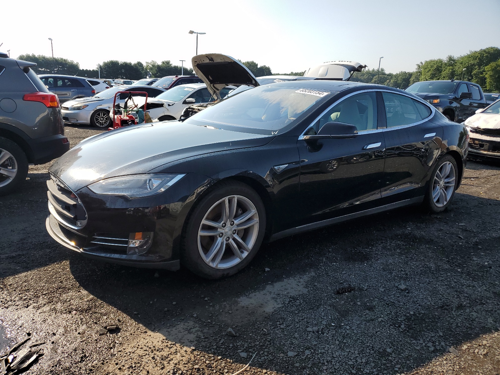 2013 Tesla Model S vin: 5YJSA1DN7DFP04530