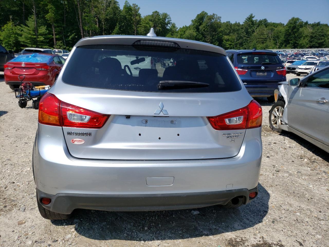 2017 Mitsubishi Outlander Sport Es VIN: JA4AR3AW7HZ030399 Lot: 65861794